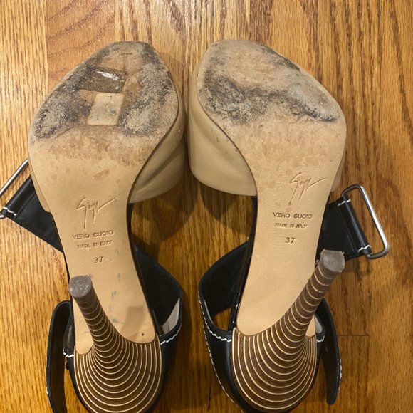 Women's Giuseppe Zanotti Design Vero Cuoio Heels - Picture 7 of 8